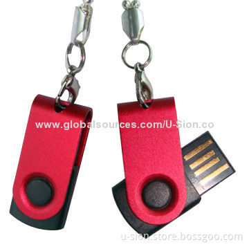 Colorful Durable Swivel USB Flash Drives, OEM and ODM Orders Welcomed, Plug-and-play Function